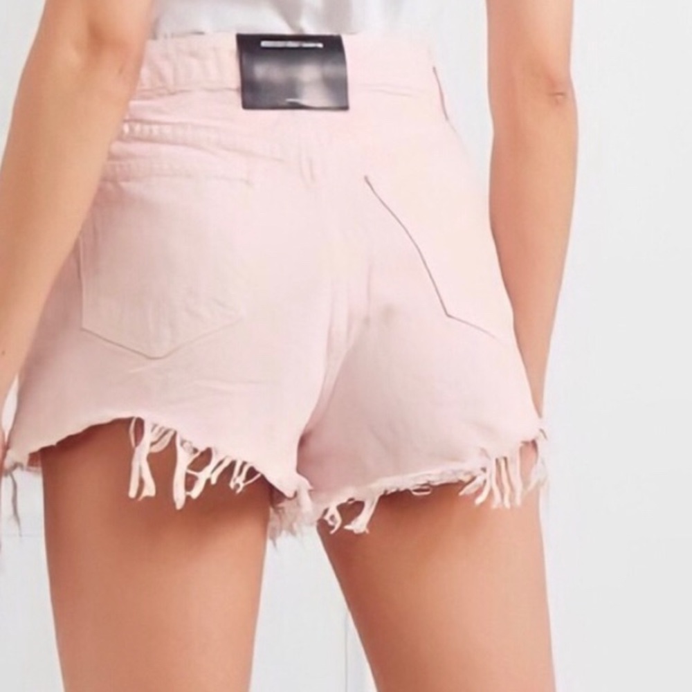 ALEXANDER WANG HIGH WAISTED BITE SHORTS SIZE 30